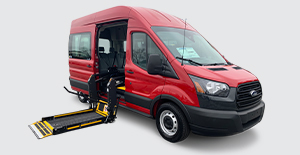Ford Transit with Lift
